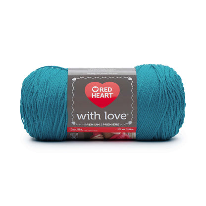 Red Heart With Love Yarn - Clearance shades Blue Hawaii