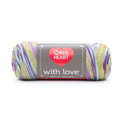 Red Heart With Love Yarn - Clearance shades Water Lily