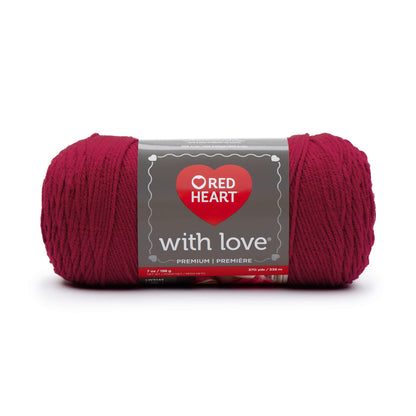 Red Heart With Love Yarn - Discontinued Shades Holy Berry