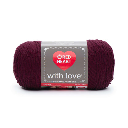 Red Heart With Love Yarn - Clearance shades Merlot