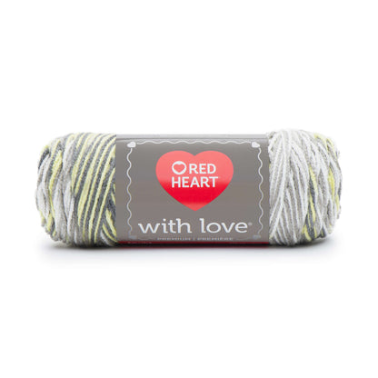 Red Heart With Love Yarn - Discontinued Shades Lemon Drop