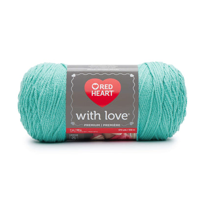 Red Heart With Love Yarn - Clearance shades Wintergreen