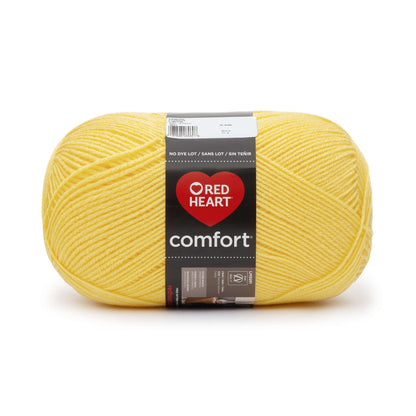 Red Heart Comfort Yarn - Clearance Shades Lemon
