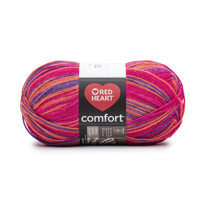 Red Heart Comfort Yarn - Clearance Shades Jelly Bean Print