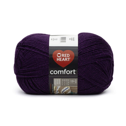 Red Heart Comfort Yarn - Clearance Shades Purple(Shimmer)