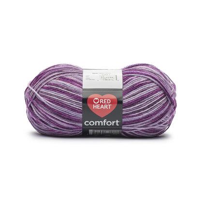 Red Heart Comfort Yarn - Clearance Shades Purple Tones