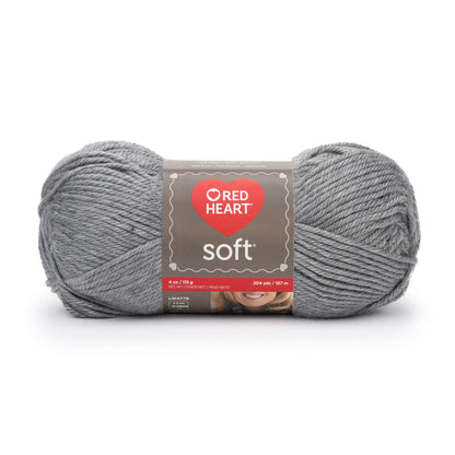 Red Heart Soft Yarn - Discontinued Shades Light Gray Heather