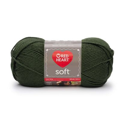 Red Heart Soft Yarn - Discontinued Shades Dark Leaf