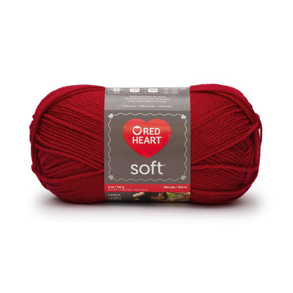 Red Heart Soft Yarn - Discontinued Shades Really Red