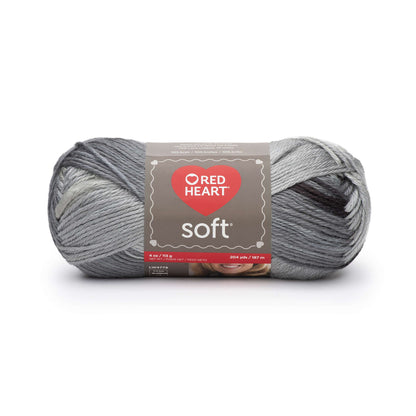 Red Heart Soft Yarn - Discontinued Shades Grayscale