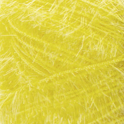 Red Heart Scrubby Sparkle Yarn - Discontinued Shades Lemon