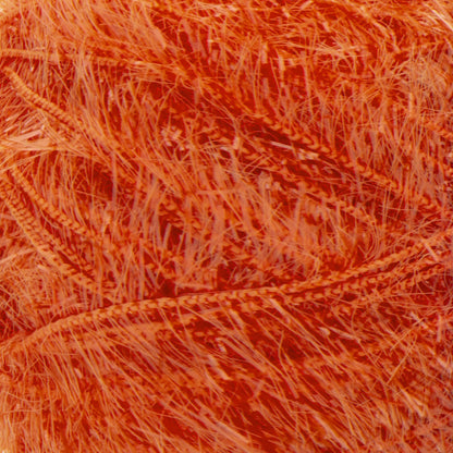 Red Heart Scrubby Sparkle Yarn - Discontinued Shades Orange