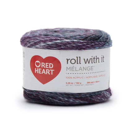 Red Heart Roll With It Melange Yarn - Discontinued shades Autograph