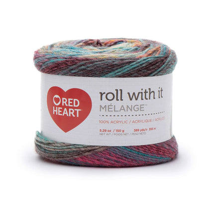 Red Heart Roll With It Melange Yarn - Discontinued shades Show Time