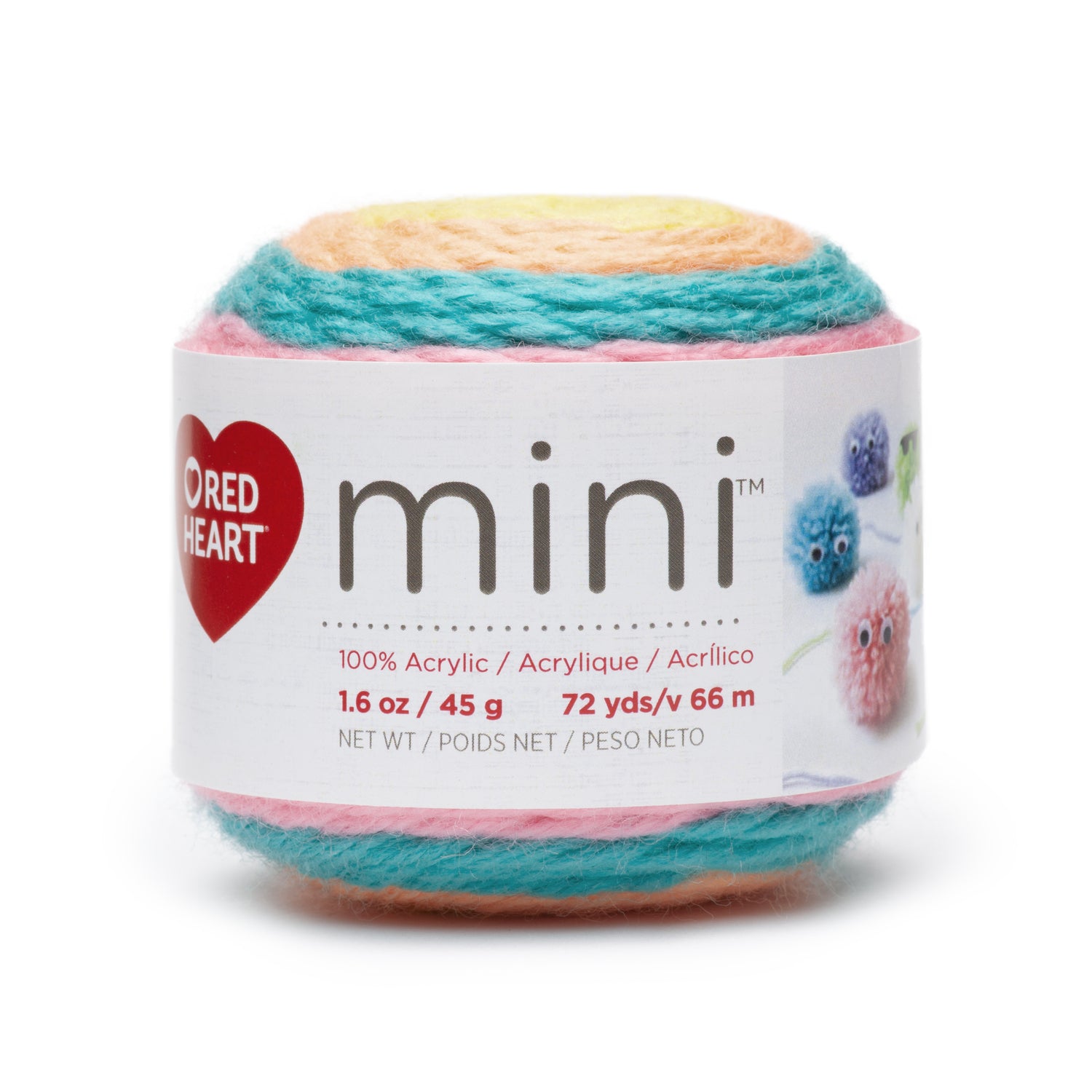 Red Heart Mini Yarn - Clearance shades