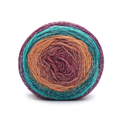 Red Heart Roll With It Sparkle Yarn - Clearance shades Sedona
