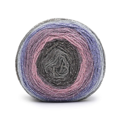 Red Heart Roll With It Sparkle Yarn - Clearance shades Grey Whisper