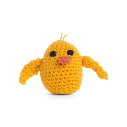 Red Heart Crochet Egg Guy Crochet Toy made in Red Heart Super Saver","Super Saver Kits Yarn