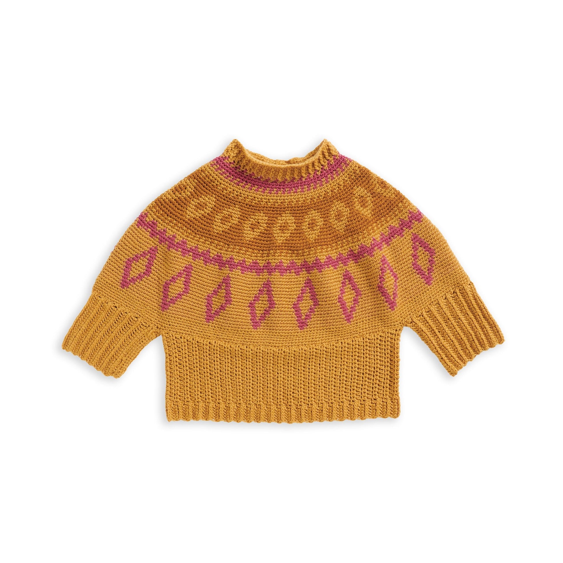 Free Patons Sandy Cove Crochet Swoncho Pattern