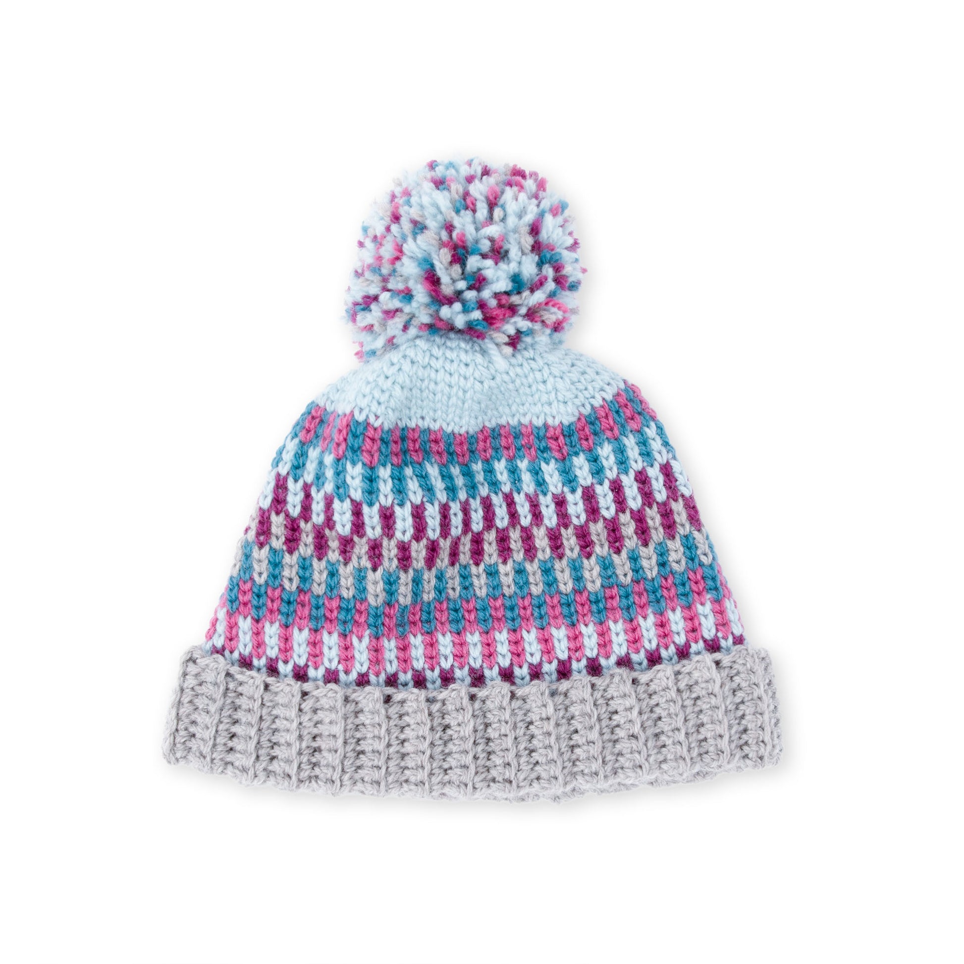 Free Patons Nordic Crochet Hat Pattern