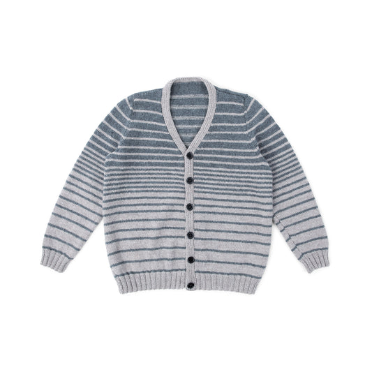 Patons Knit Reverb Stripes Cardigan