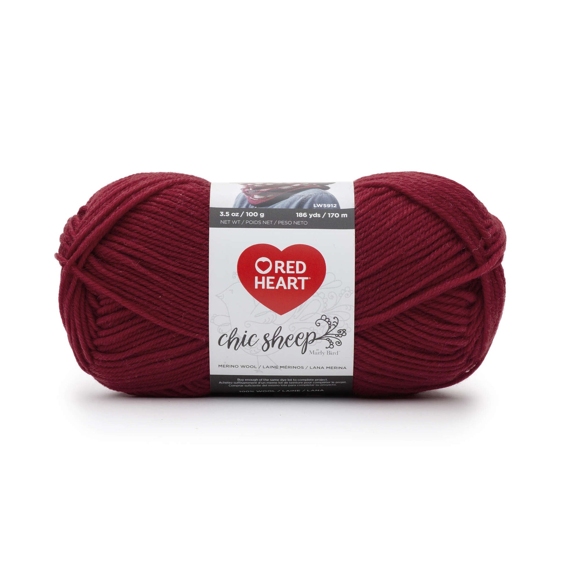 Red Heart Chic Sheep Yarn - Clearance shades
