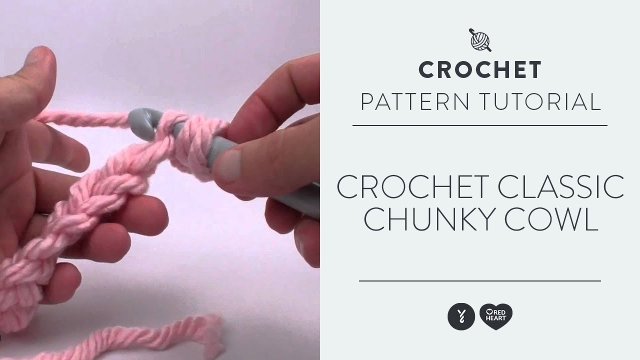Red Heart Classic Chunky Cowl Crochet