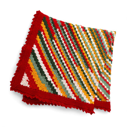 Red Heart Crochet Corner-To-Corner Throw Super Saver O'Go