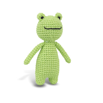 Red Heart Amigurumi Crochet Kit Trevor The Frog