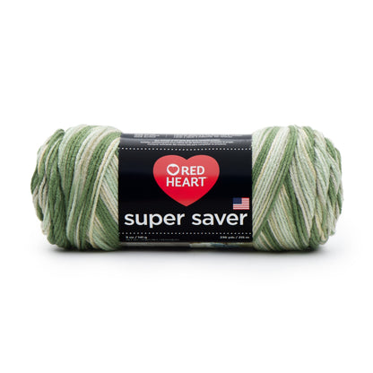 Red Heart Super Saver Yarn - Discontinued shades Desert Camo