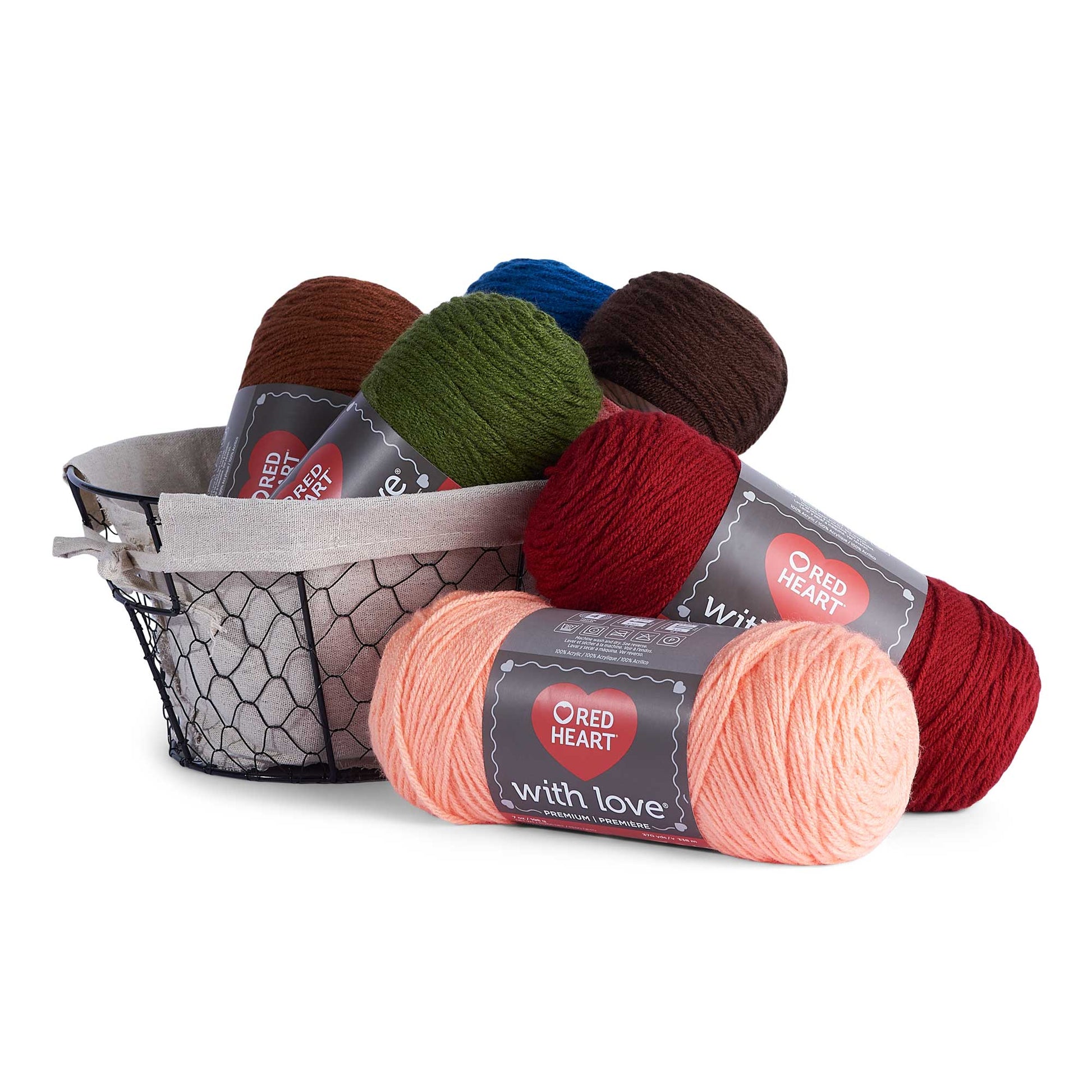 The Crochet Crowd Curated Box, Red Heart With Love