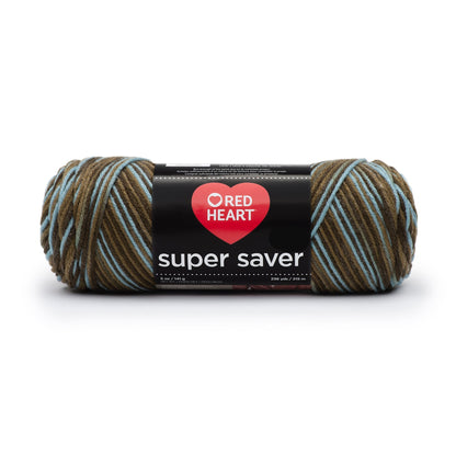 Red Heart Super Saver Yarn - Discontinued shades Earth Sky
