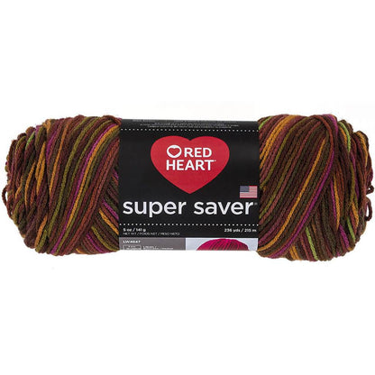Red Heart Super Saver Yarn - Discontinued shades Cherry Cola
