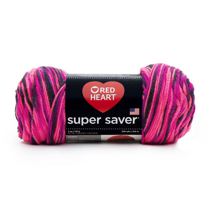 Red Heart Super Saver Yarn - Discontinued shades Panther Pink