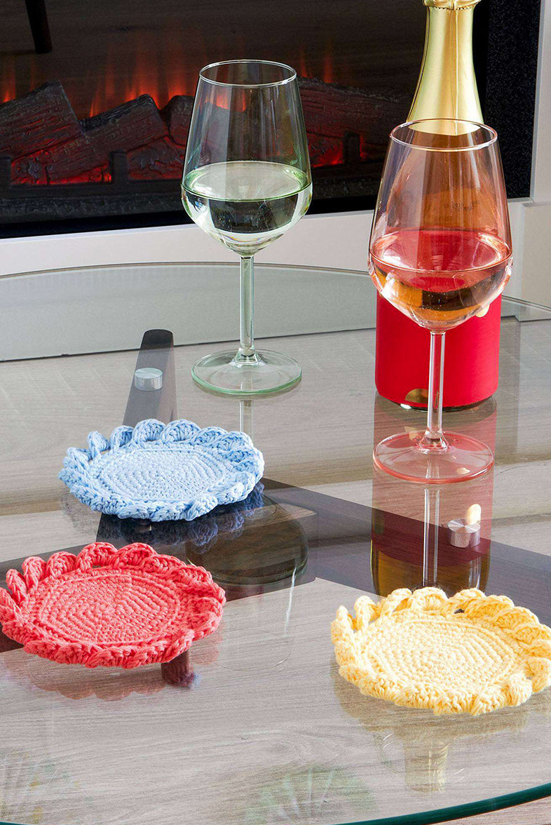 Reverse wave coaster in multiple colors