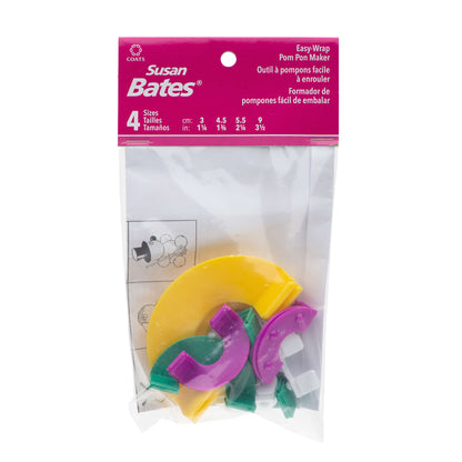 Susan Bates Easy-Wrap Pompom Maker Susan Bates Easy-Wrap Pompom Maker