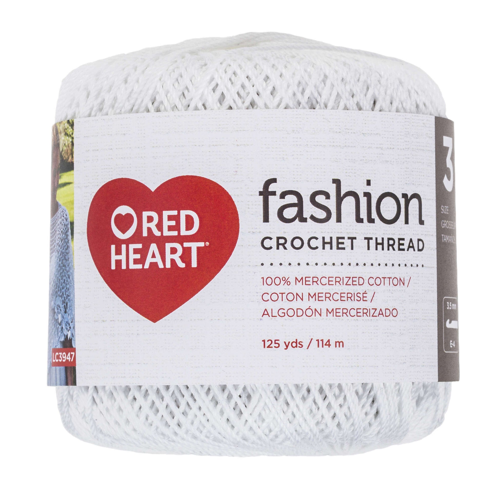 Red Heart Fashion Crochet Thread Size 3