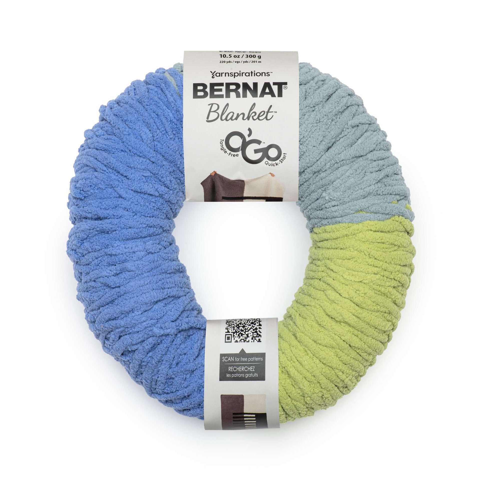 Bernat Blanket O'Go Yarn (300g/10.5oz) - Clearance Shades*
