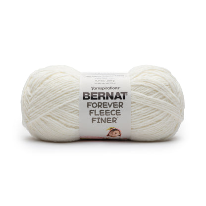 Bernat Forever Fleece Finer Yarn White Cloud
