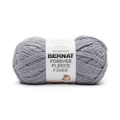 Bernat Forever Fleece Finer Yarn Pebble