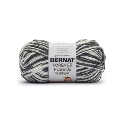 Bernat Forever Fleece Finer Yarn Zebra