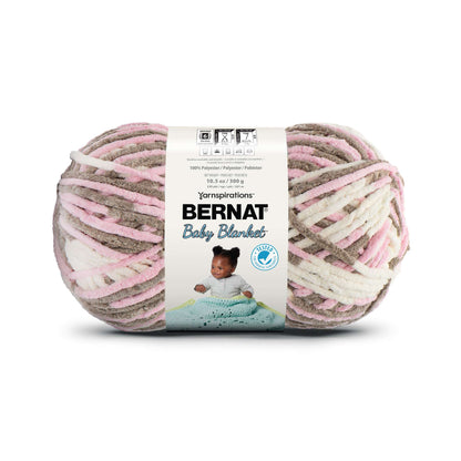 Bernat Baby Blanket Yarn (300g/10.5oz) - Discontinued Shades Little Petunias