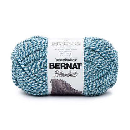 Bernat Blanket Yarn (300g/10.5oz) Teal Twist