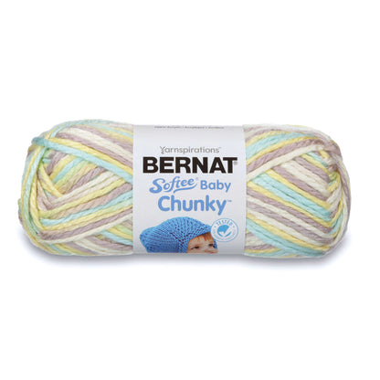 Bernat Softee Baby Chunky Ombres Yarn - Discontinued Shades My Sunshine Varg