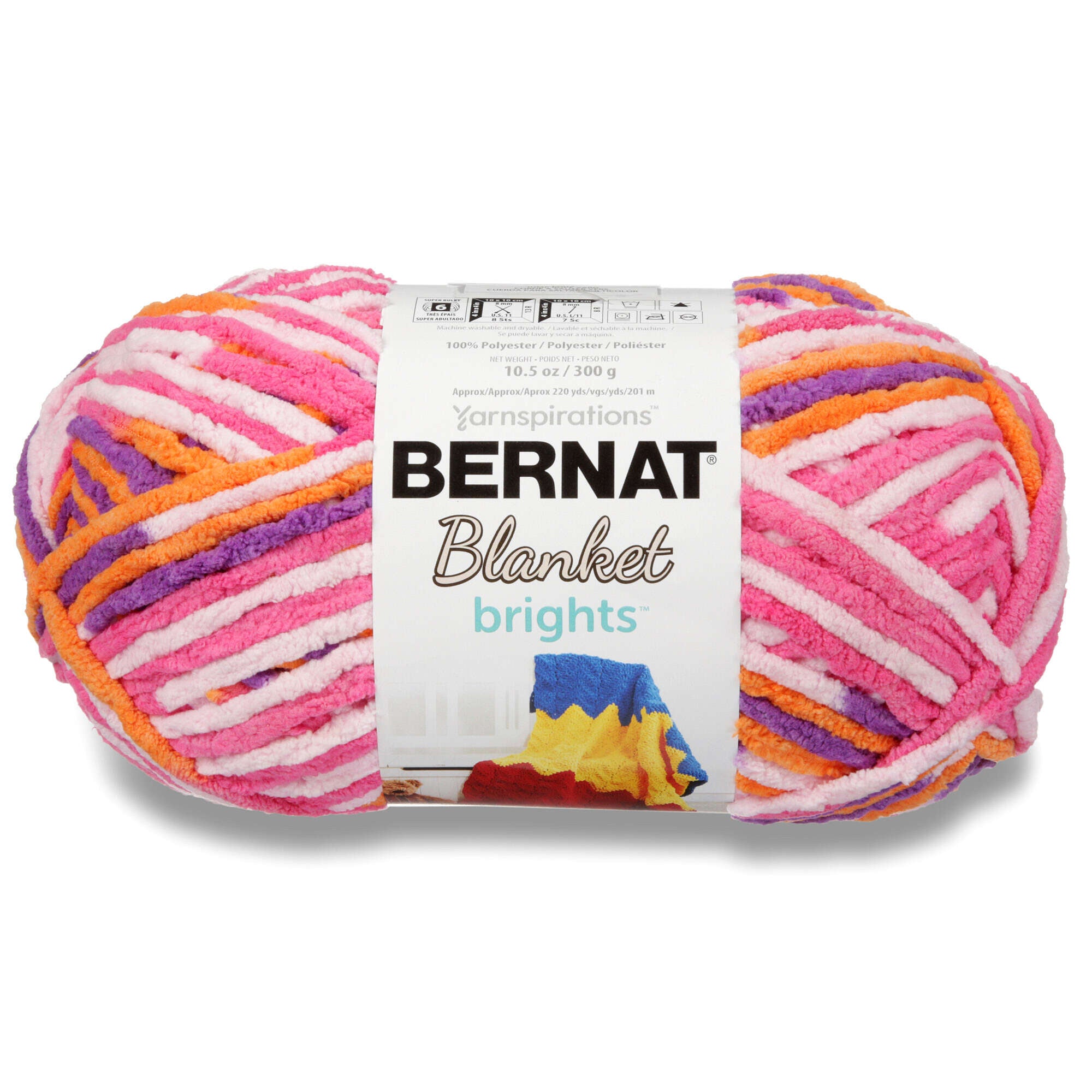 Bernat Blanket Brights Yarn (300g/10.5oz) Discontinued Shades