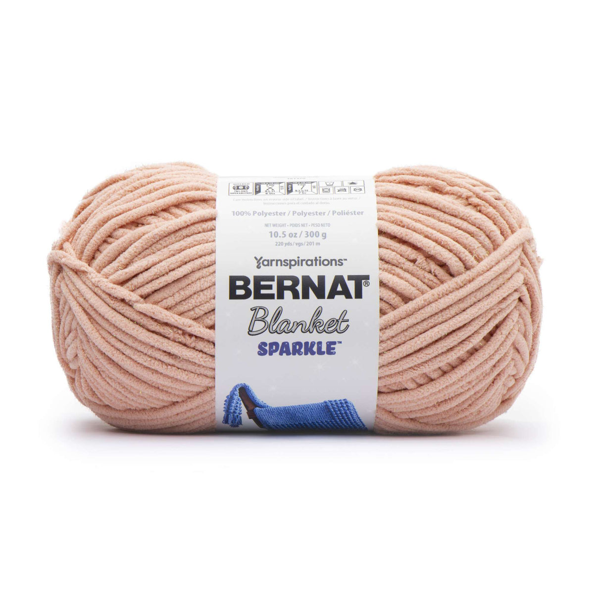 Muted Coral Sparkle