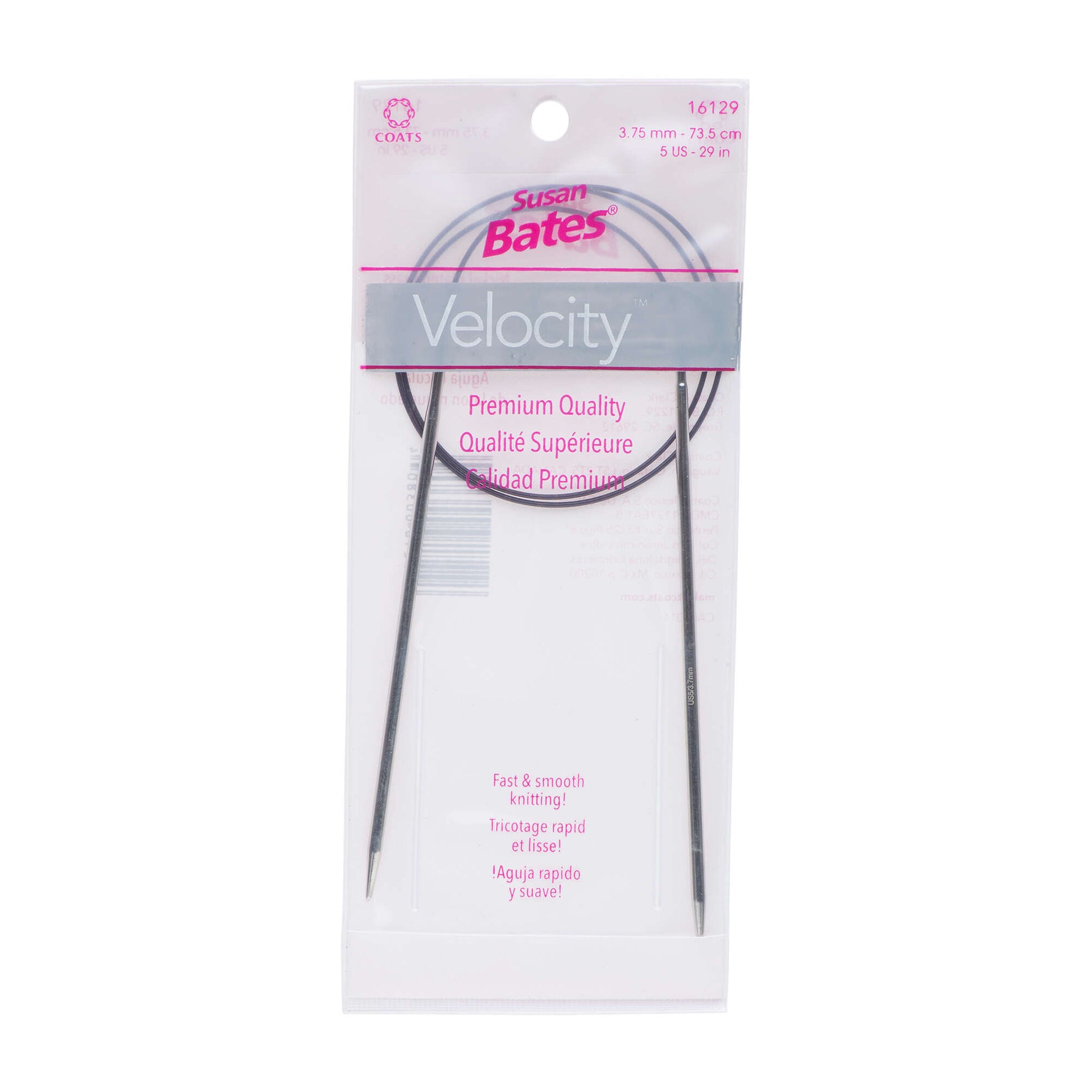 Susan Bates Velocity 29" Circular Knitting Needles - Clearance items
