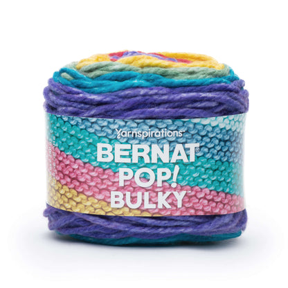 Bernat Pop! Bulky Yarn - Clearance Shades* Rich Rainbow