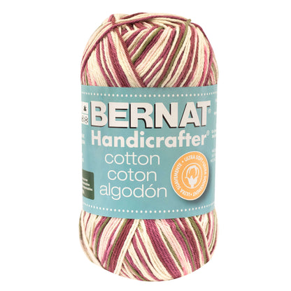 Bernat Handicrafter Cotton Variegates Yarn (340g/12oz) - Discontinued Smokey Wine Ombre