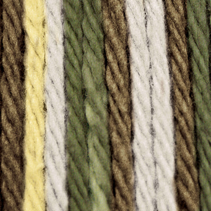 Bernat Handicrafter Cotton Variegates Yarn (340g/12oz) - Discontinued Wooded Moss Ombre